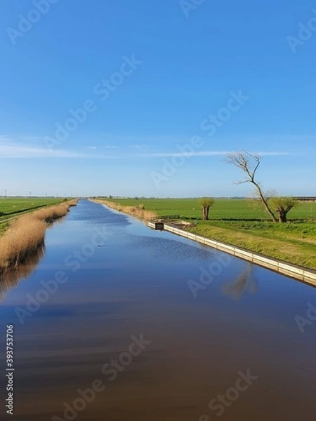 Obraz landscape with river