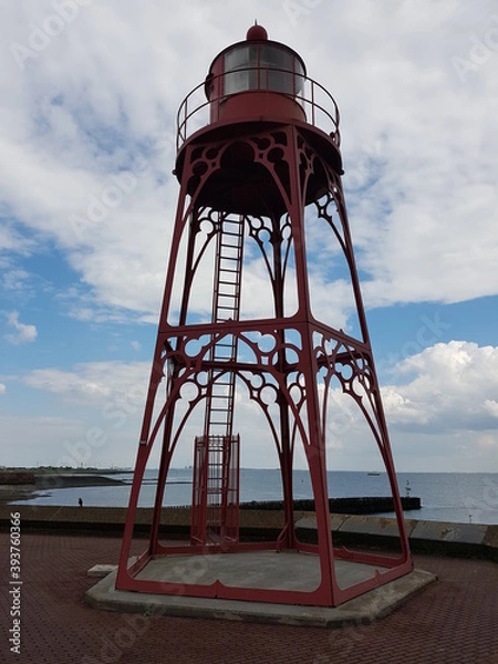 Fototapeta lighthouse on the coast
