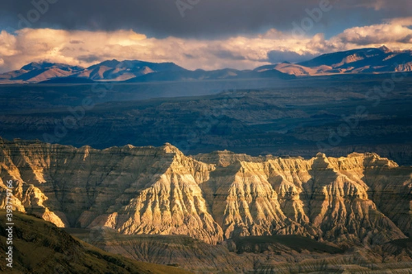 Fototapeta 中国西藏阿里札达土林