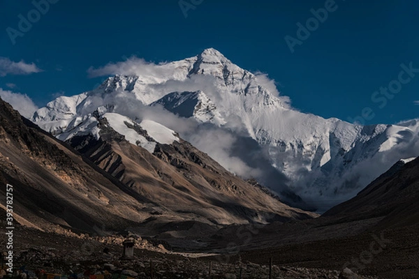 Obraz 中国西藏日喀则珠穆朗玛峰