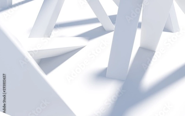 Fototapeta 3D three-dimensional space concept creative map
