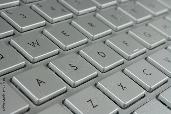 Obraz computer keyboard close up