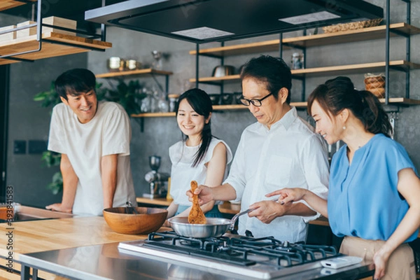 Fototapeta ホームパーティー
