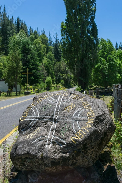 Fototapeta mapuche monument