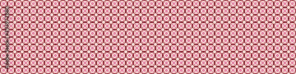 Obraz Abstract Cross Pattern Dots Logo generative computational art illustration