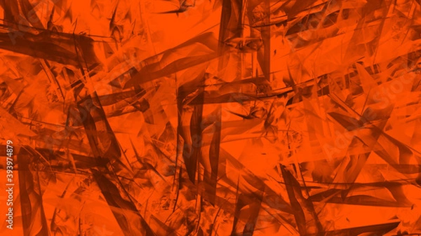 Obraz abstract colorful background, art, wallpaper, fractal, lines, disorder, mess, crystal