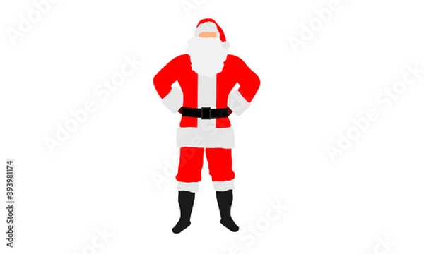 Fototapeta santa claus vector