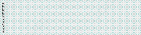 Fototapeta Abstract Cross Pattern Dots Logo generative computational art illustration