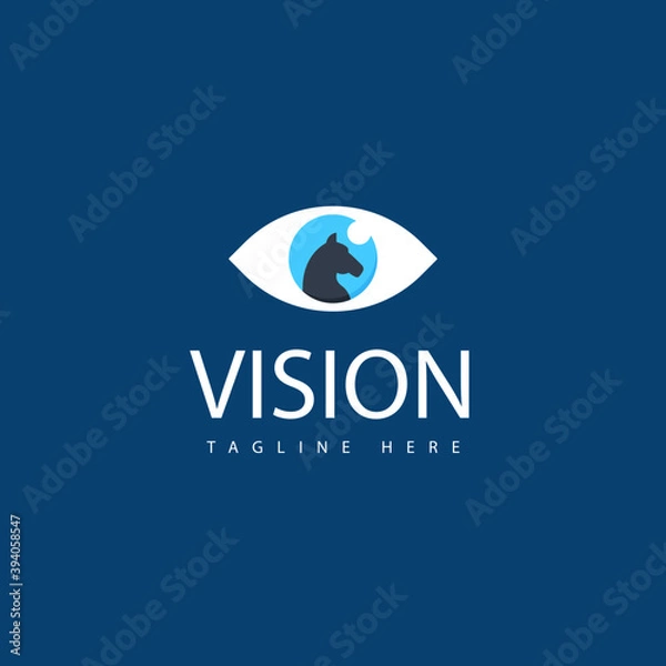 Fototapeta Vision Logo Vector 