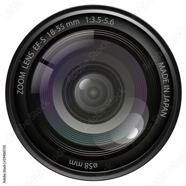 Obraz Obiektyw do aparatu