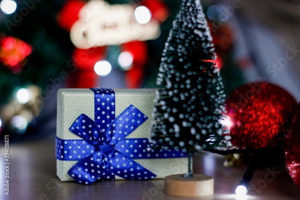 Fototapeta christmas tree decorations