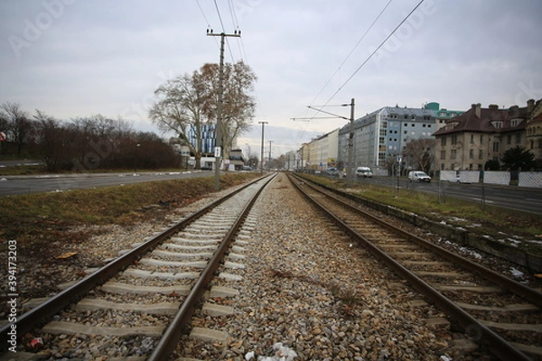 Fototapeta austria railway