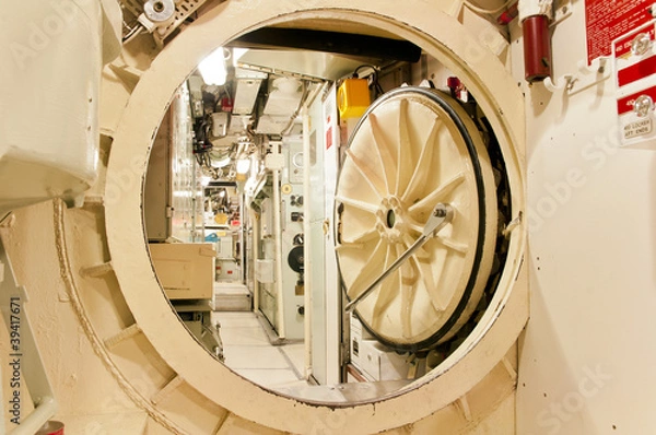 Obraz Submarine door