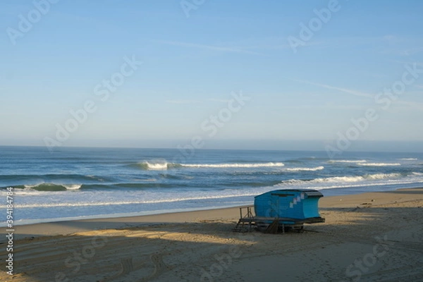 Obraz Plage Océan Cabane