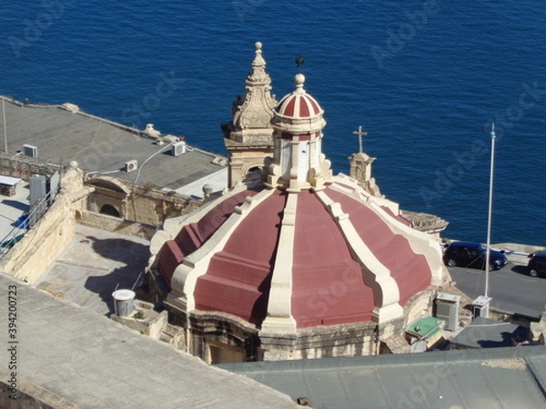 Obraz Malta. Valetta. Church. october 2020.