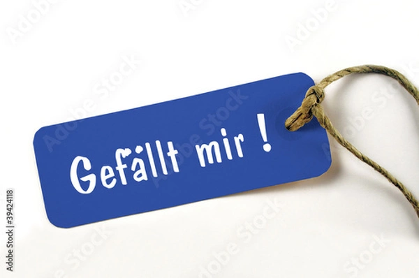 Obraz Gefällt mir - Anhänger