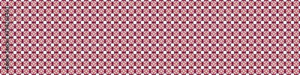 Obraz Abstract Cross Pattern Dots Logo generative computational art illustration