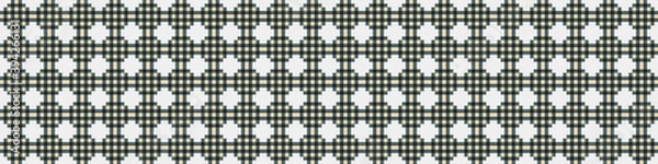 Fototapeta Abstract Cross Pattern Dots Logo generative computational art illustration