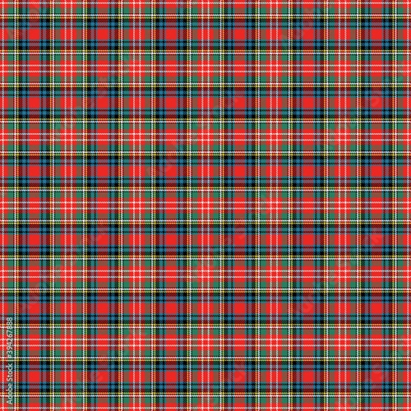 Fototapeta Christie Ancient Tartan Seamless Pattern - Repeating pattern design of Ancient tartan
