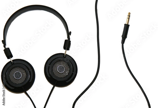Obraz Headphones and Cable