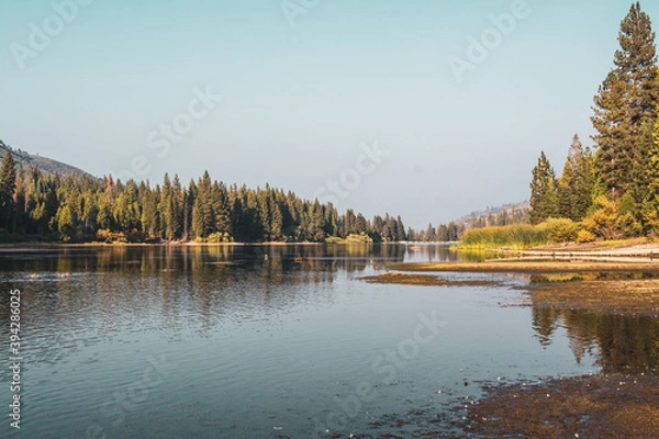 Fototapeta lake in autumn