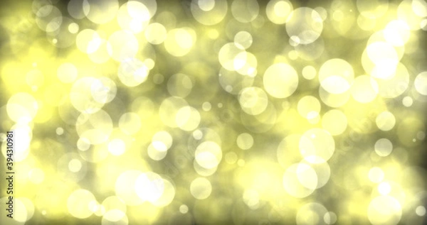 Fototapeta Blurred background with bright spots on color background