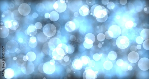 Fototapeta Blurred background with bright spots on color background