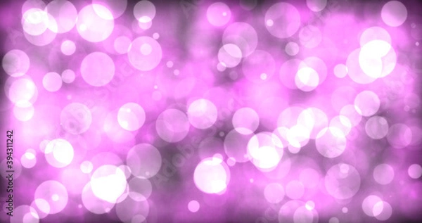Fototapeta Blurred background with bright spots on color background