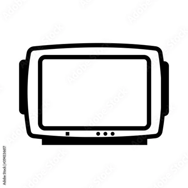 Fototapeta televition icon