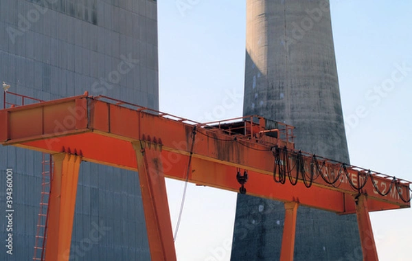 Fototapeta Industriekran