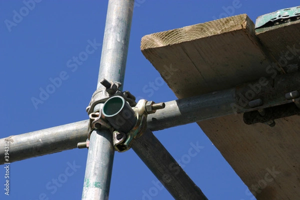 Fototapeta scaffolding