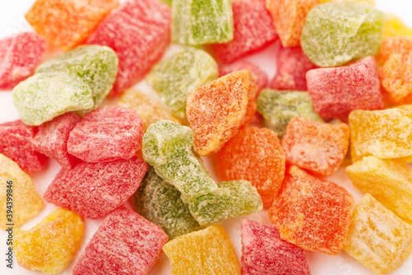 Obraz Colorful candied fruits