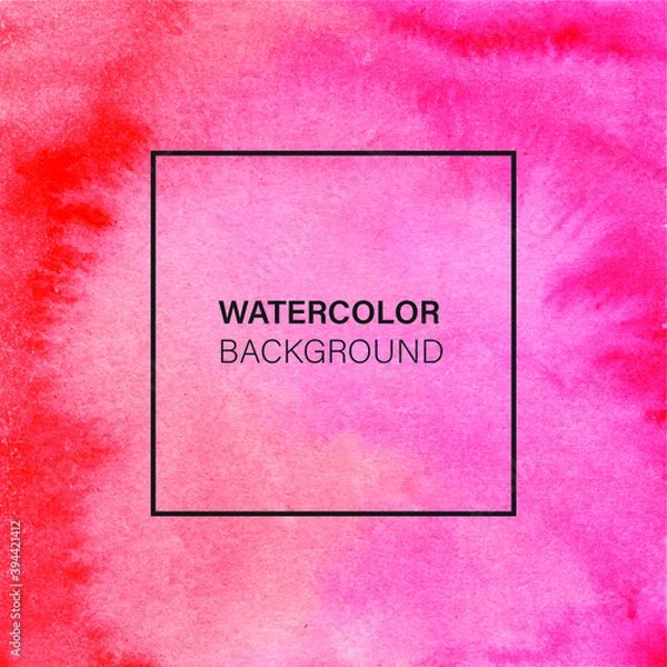 Obraz pink background with heart