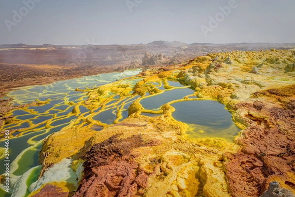 Obraz The hottest place on earth, Danakil Depression