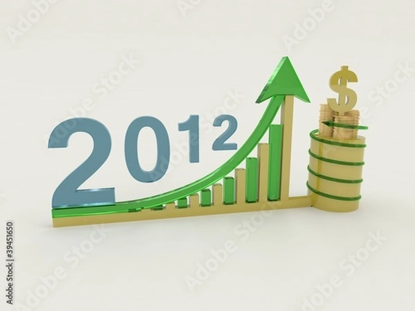 Fototapeta Business in 2012