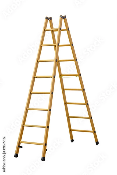 Obraz Herringbone ladder  (clipping path!)