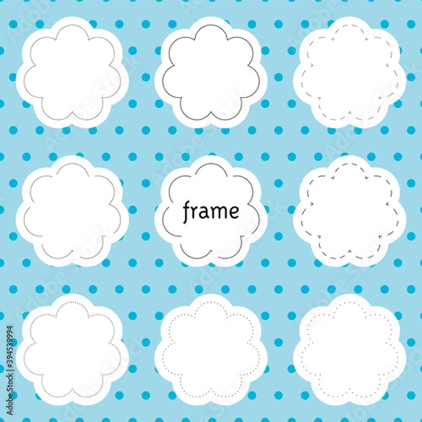 Fototapeta Frame border_mokumoku