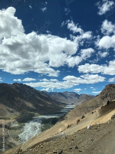 Obraz landscape with blue sky