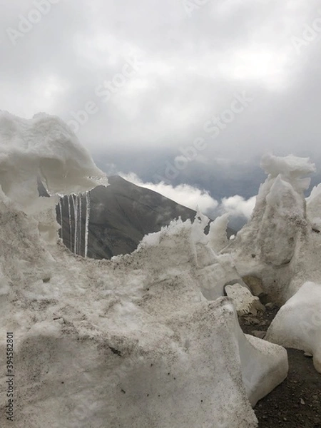 Obraz snow covered mountains