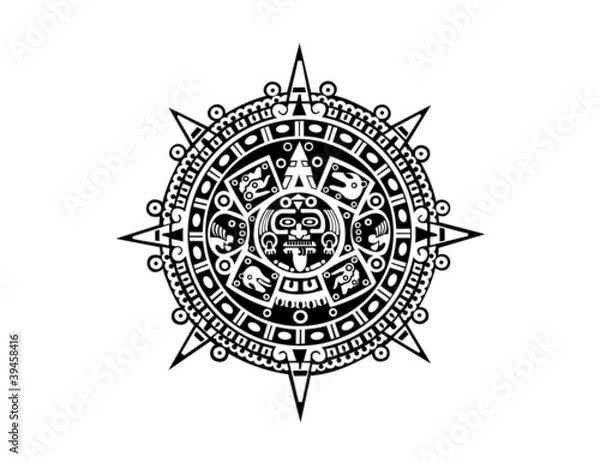 Fototapeta Kalendarz Aztec
