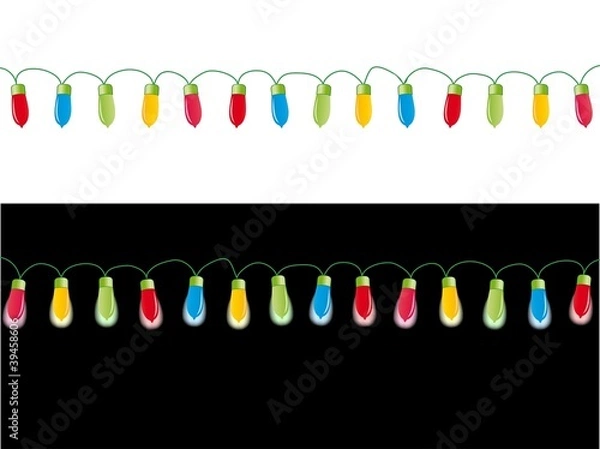 Obraz Christmas tree lights