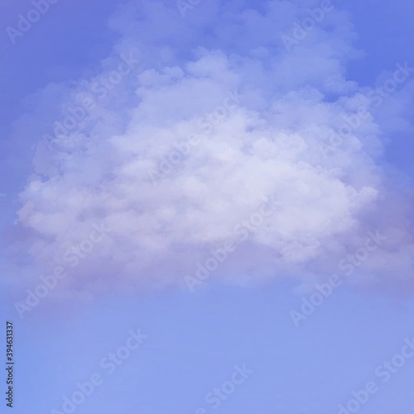 Fototapeta blue sky with clouds