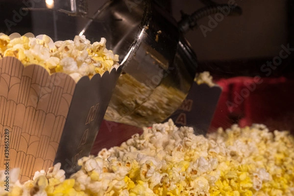 Fototapeta Popcorn machine