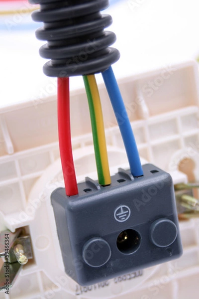 Fototapeta prise électrique