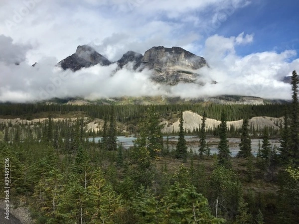 Obraz Misty mountain 