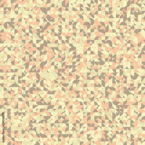 Fototapeta Abstract Geometric Pattern generative computational art illustration