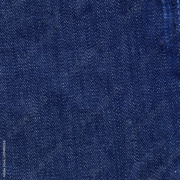 Obraz Cotton blue jeans background