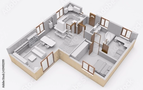 Obraz House interior