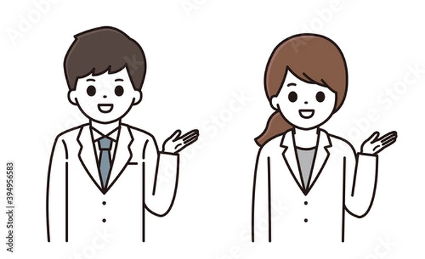 Fototapeta 薬剤師 説明 男性 女性