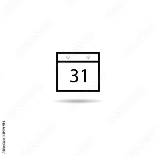 Fototapeta Calendar icon